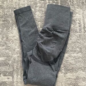 Seamless Heathered Gray Workout Leggings